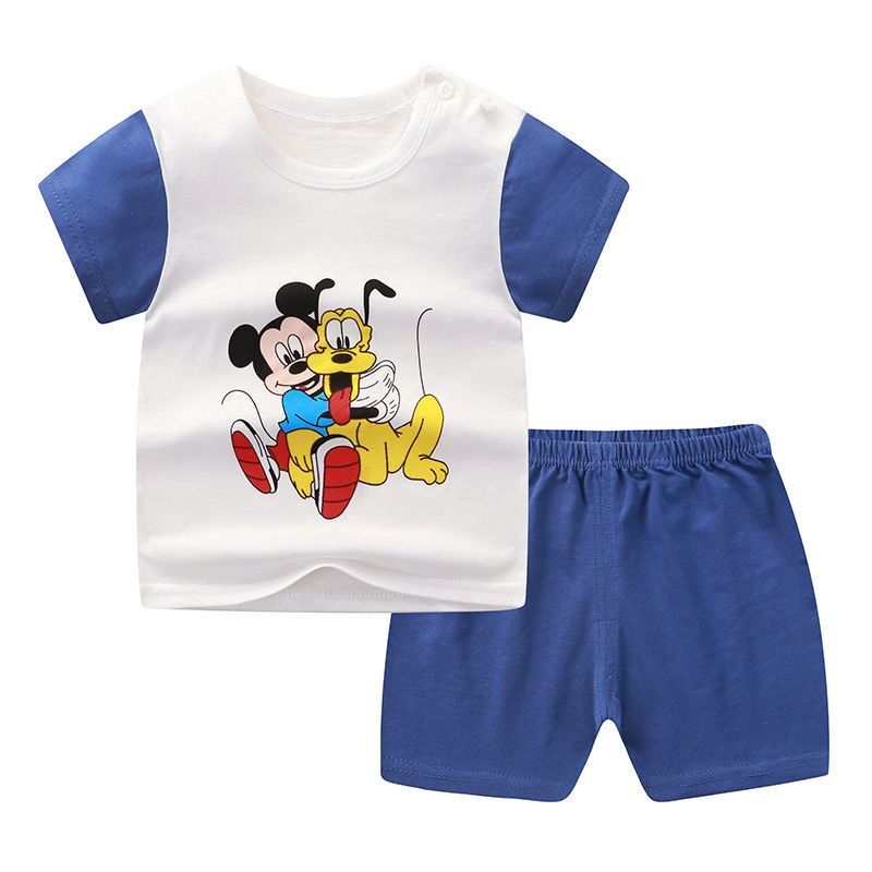 Casual Baby Kids Sports Clothing Disney Mickey Mouse Clothes Sets for Boys  Baby Clothes 9M -4 Years Old