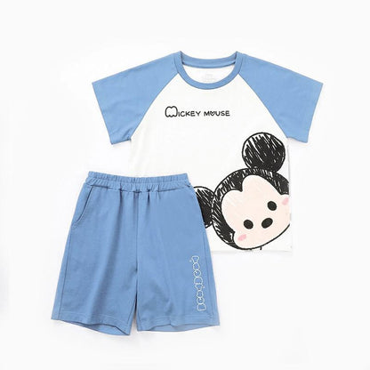 Casual Baby Kids Sports Clothing Disney Mickey Mouse Clothes Sets for Boys  Baby Clothes 9M -4 Years Old