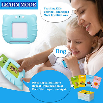 Educational Learning Talking Sight Words Flash Cards Kindergarten Kids English Language